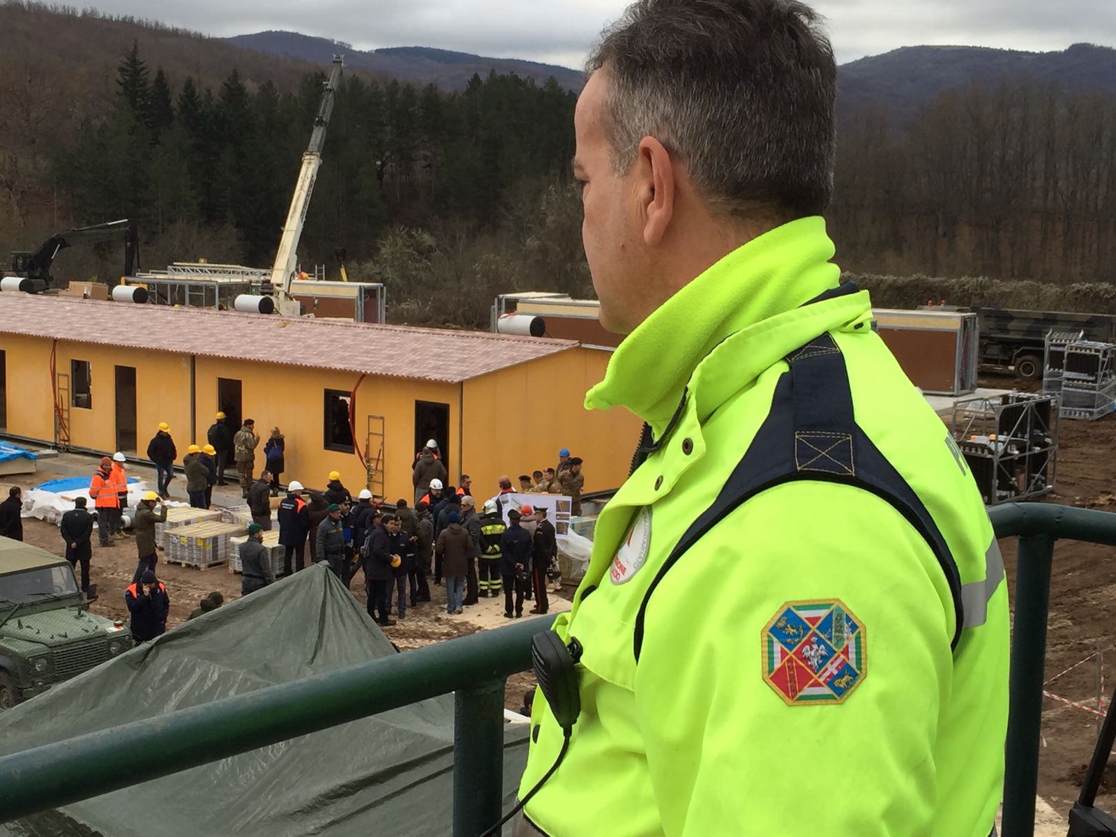 Sisma Centro Italia – Visita ai cantieri del SAE